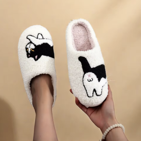 Farm Cat Slippers