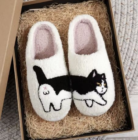 Farm Cat Slippers